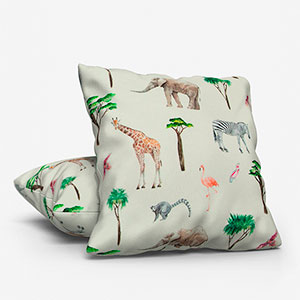 On Safari Jungle Cushion
