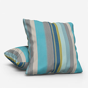 An image of Cushion - Prestigious Textiles Twist Indigo Cushion
