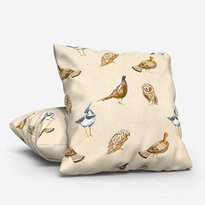 Wild Birds Canvas Cushion