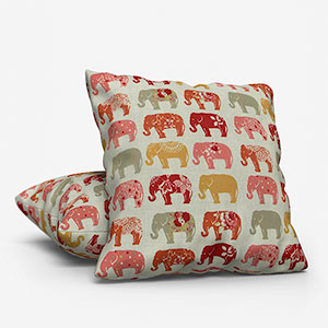 Elephants Spice Cushion