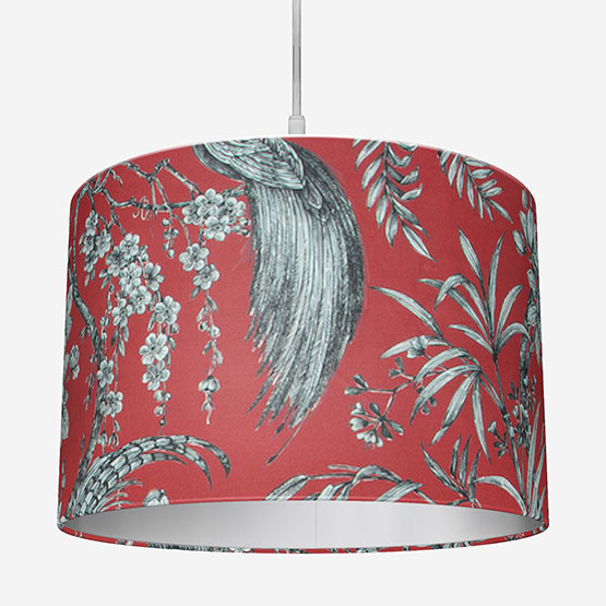 Botanist Crimson Lamp Shade