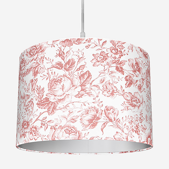 Camengo Celestine Tissu Rouge Grenat Easy Fit Lamp Shade