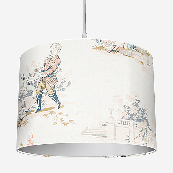 Camengo Gavotte Tissu Multicolore Easy Fit Lamp Shade
