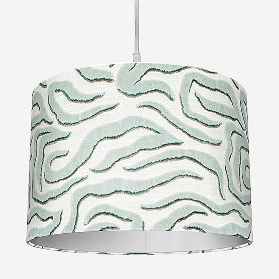 Camengo Ophea Velvet Azur Easy Fit Lamp Shade