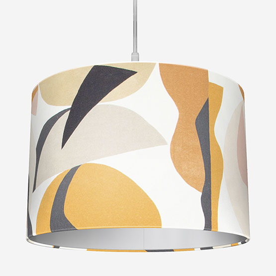 Camengo Raku Print Safran Lamp Shade