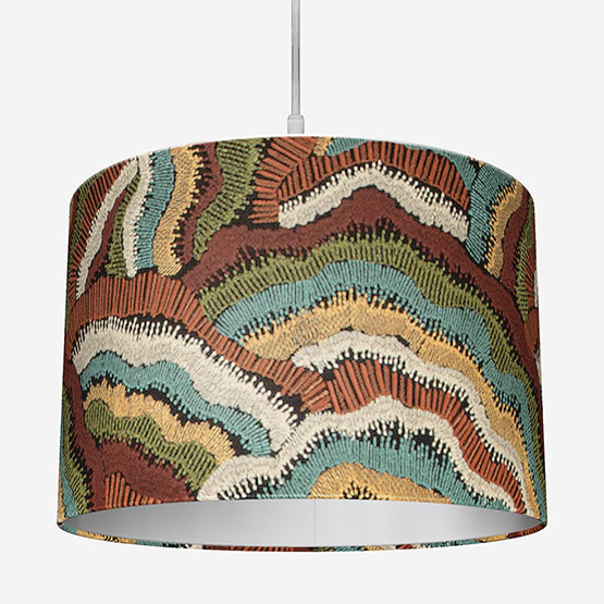 Casamance Annella Topaze Acajou Fonce Easy Fit Lamp Shade