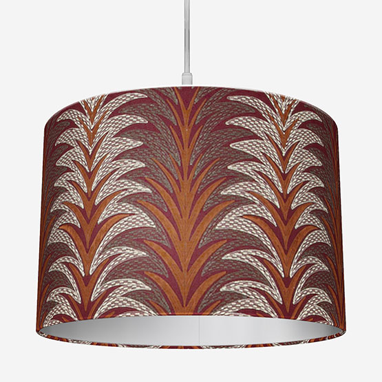 Casamance Belle Etoile Bordeaux Lamp Shade