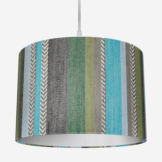 Casamance Costa Nova Turquoise Emeraude Lamp Shade