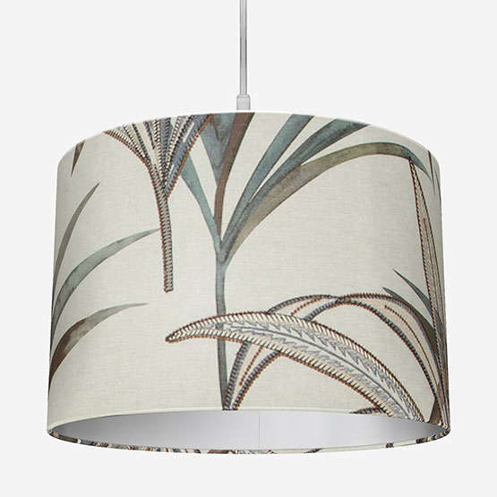 Casamance Creation Beige Bleu Riviere lamp_shade