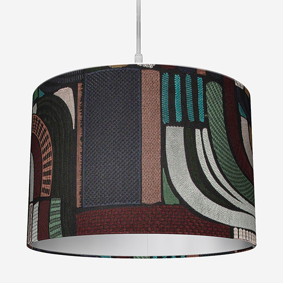 Casamance Iena Noir De Lune Multi lamp_shade