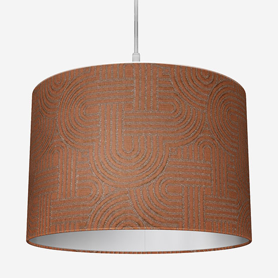 Casamance Mollino Orange Brulle lamp_shade