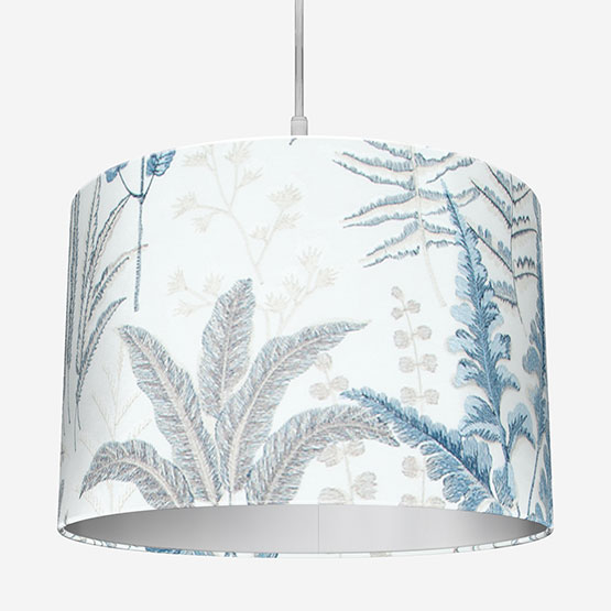 Bracken Embroidery Denim Lamp Shade