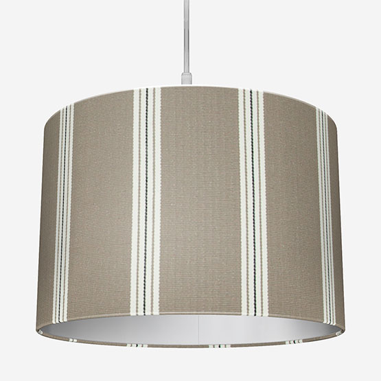 Knightsbridge Charcoal & Linen Lamp Shade