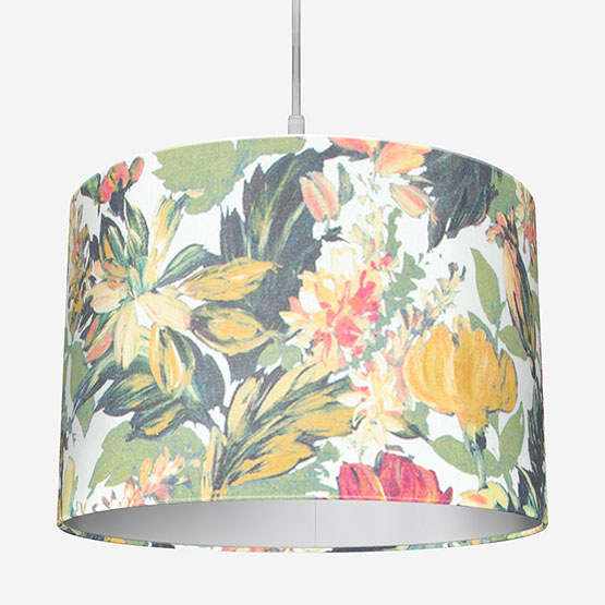 Lilum Olive and Raspberry Lamp Shade