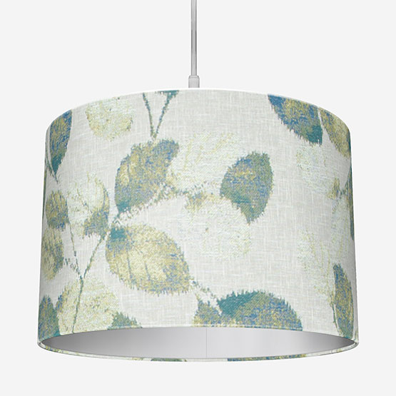 Clarke & Clarke Northia Olive and Peacock lamp_shade