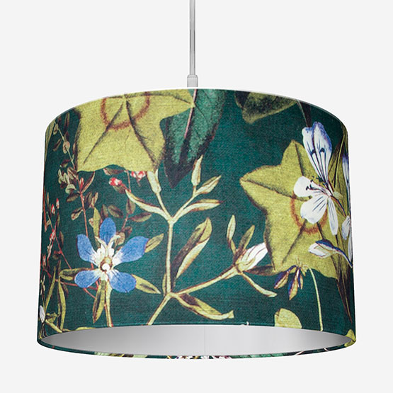 Clarke & Clarke Passiflora Emerald lamp_shade