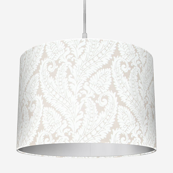 Clarke & Clarke Regale Ivory and Mocha lamp_shade