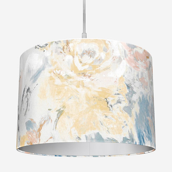 Edinburgh Weavers Alyssa Blue Lamp Shade Roman Blinds Direct