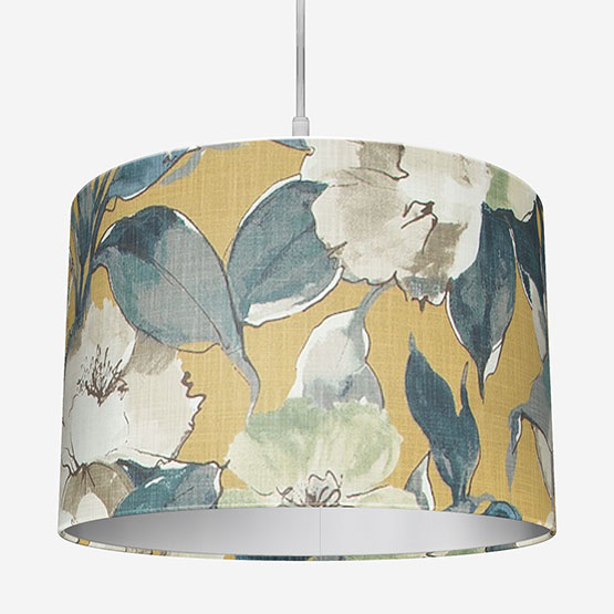 Edinburgh Weavers Bowood Mustard Easy Fit Lamp Shade