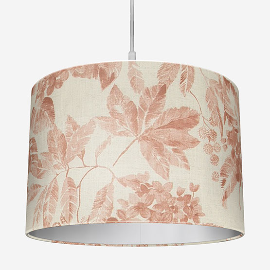 Edinburgh Weavers Flora Terracotta Easy Fit Lamp Shade