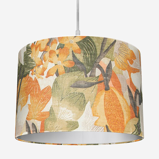 Edinburgh Weavers Lucy Burnt Orange Easy Fit Lamp Shade