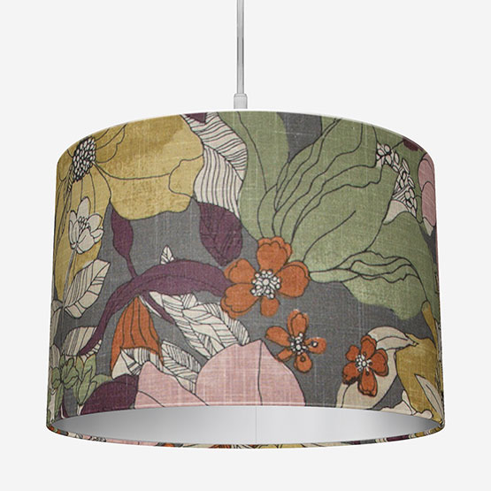 Edinburgh Weavers Maisie Aubergine Lamp Shade