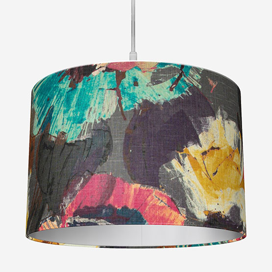 Edinburgh Weavers Nikita Graphite Lamp Shade