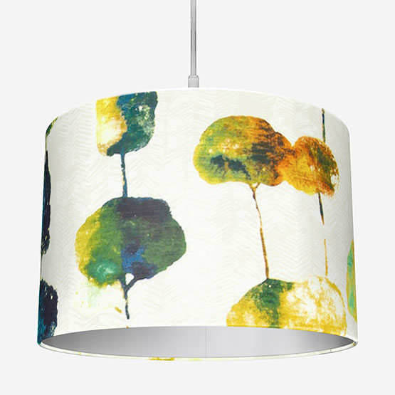 Edinburgh Weavers Orchard Teal Lamp Shade