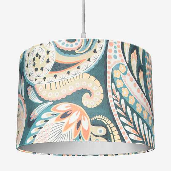 Edinburgh Weavers Pipa Peacock Lamp Shade