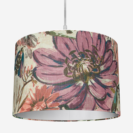 Edinburgh Weavers Spring Garden Khaki Lamp Shade