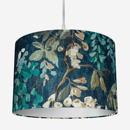 Edinburgh Weavers Wisteria Marine Lamp Shade