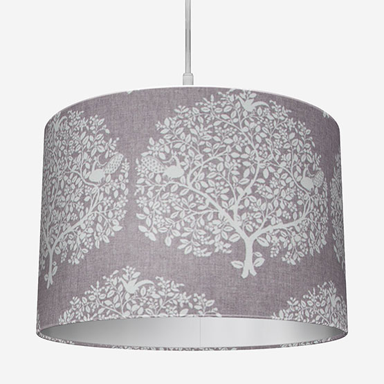 Fibre Naturelle Tree Of Life Lilac Lamp Shade