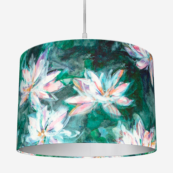 Fibre Naturelle Waterlily Green lamp_shade