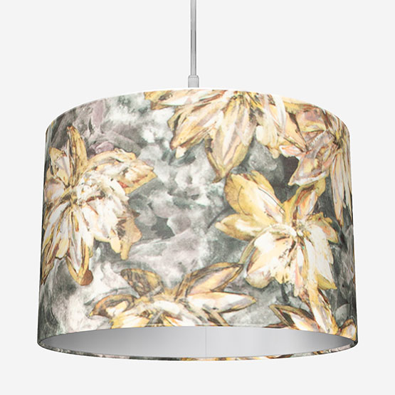 Fibre Naturelle Waterlily Grey lamp_shade