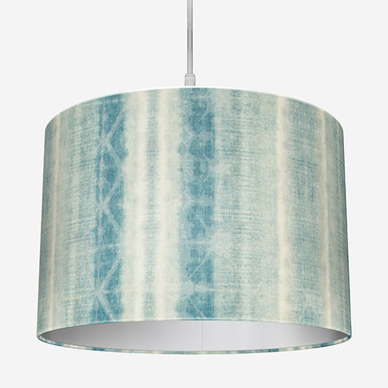 Delamere Stripe Teal Easy Fit Lamp Shade
