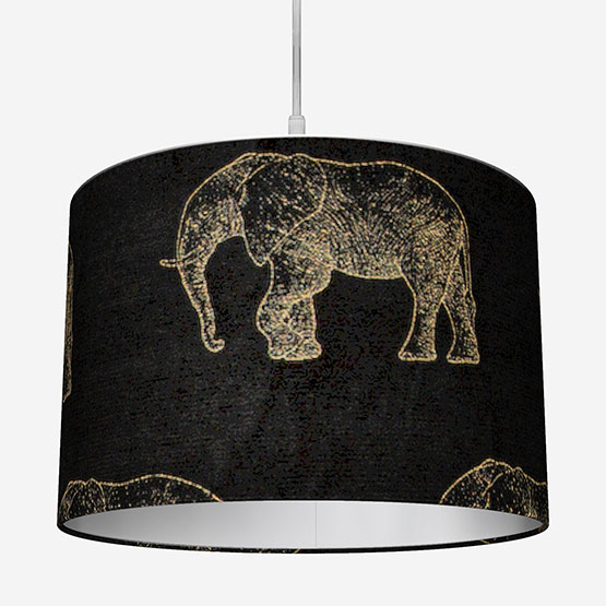 Elephant Noir Lamp Shade