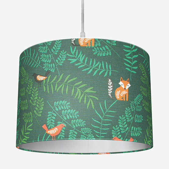 Fern Forest Jade Lamp Shade