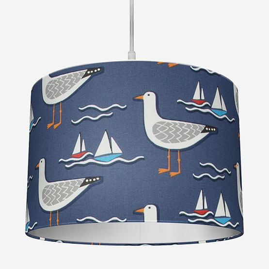 Gull Navy Lamp Shade