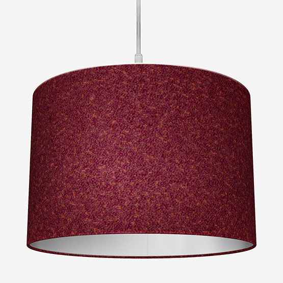 Fryetts Lux Boucle Rosso lamp_shade