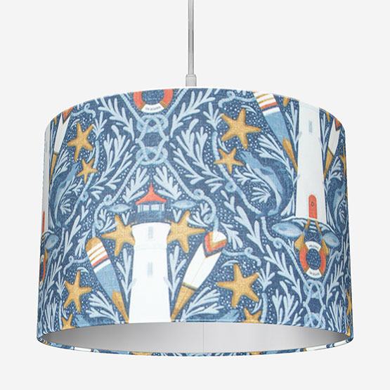 Pendeen Indigo Lamp Shade