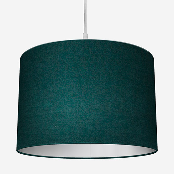 Revela Velvet Kingfisher Easy Fit Lamp Shade