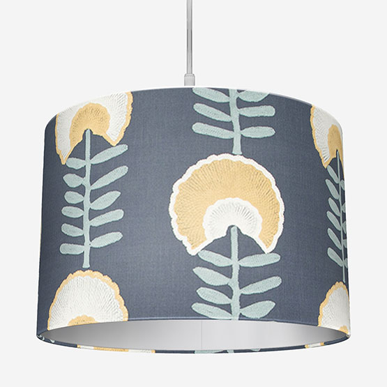 Scandi Floral Ochre Easy Fit Lamp Shade