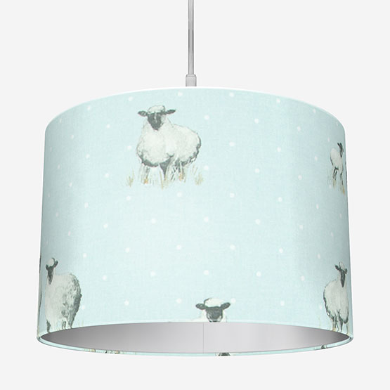 Fryetts Sheepy Blue lamp_shade