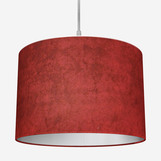 Velvet Rosso Lamp Shade