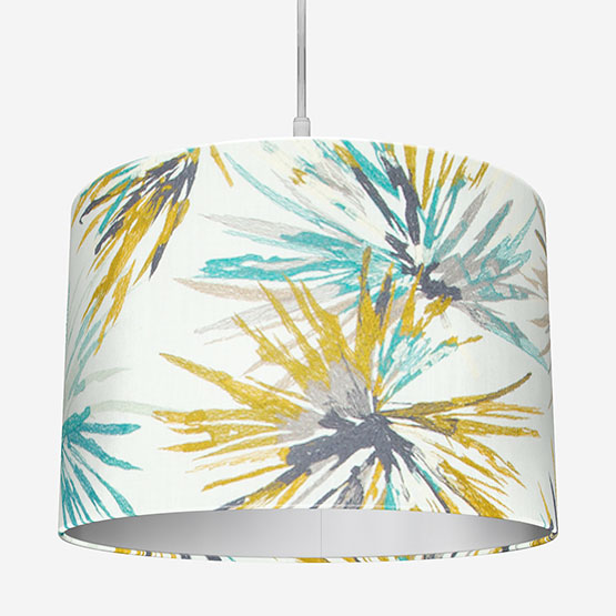 Harlequin Aucuba Teal lamp_shade