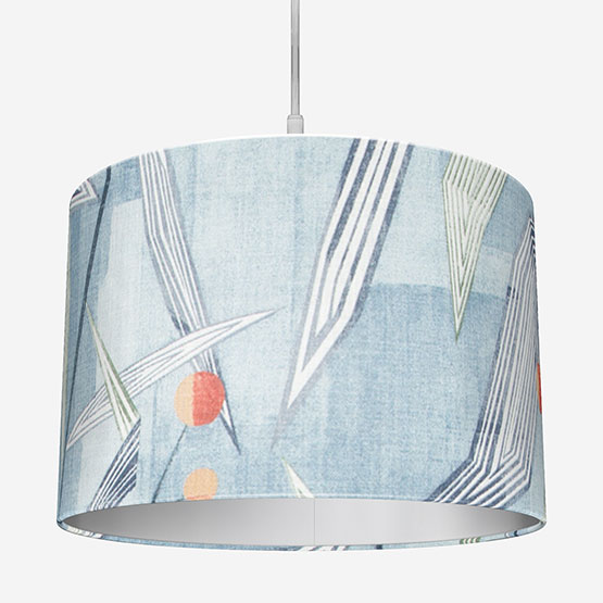 Harlequin Entity Brick and Denim Lamp Shade