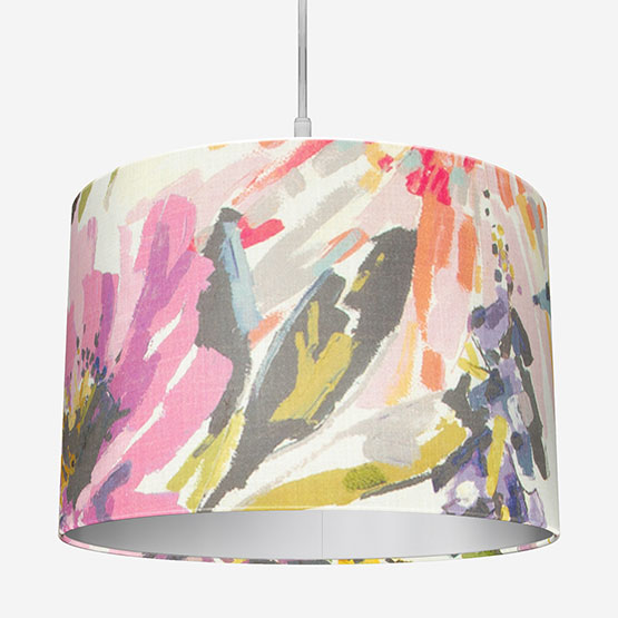 Harlequin Floreale Fuchsia Heather and Lime lamp_shade