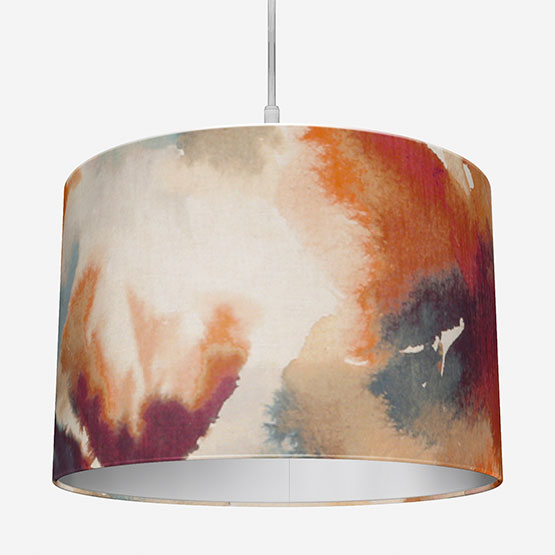 Harlequin Flores Rust lamp_shade