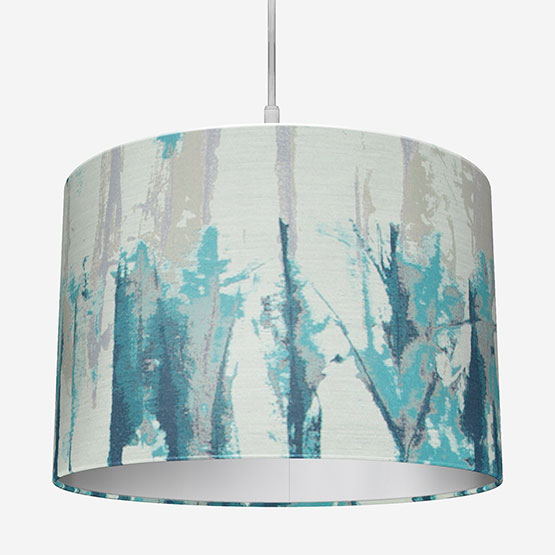 Harlequin Takara Teal lamp_shade