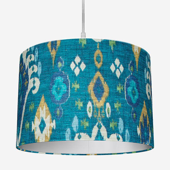 Boho Teal Lamp Shade